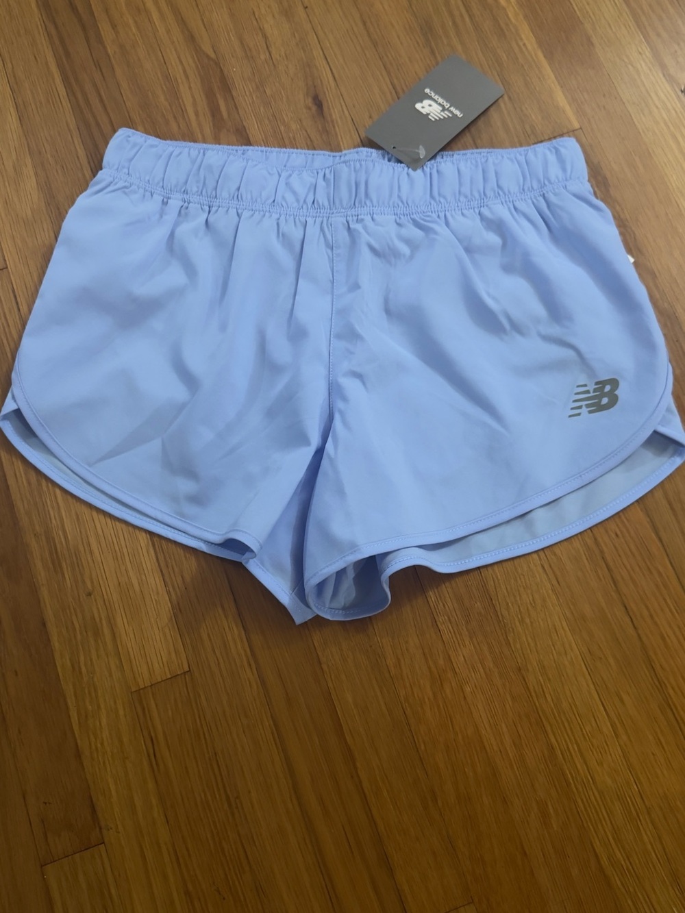 New Balance Women's Sport Short 3 In Running Athletic Shorts Light Blue Size XS